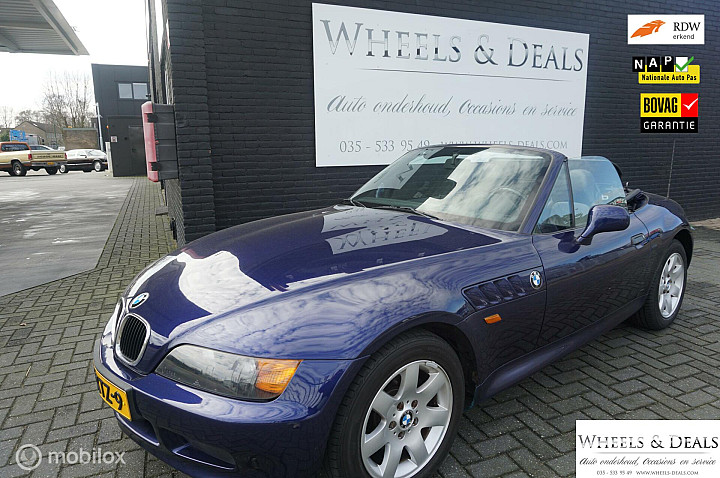 BMW Z3 Roadster 1.8 STOEL ( ACTIE! NU IN PRIJS VERLAAGD! )